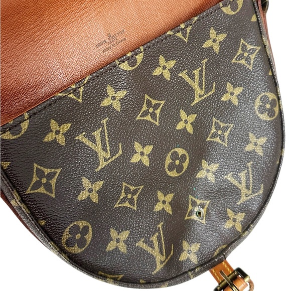 Authentic✅ Louis Vuitton PM Shoulder Bag Monogram Brown Half Moon Crossbody - Picture 5 of 16